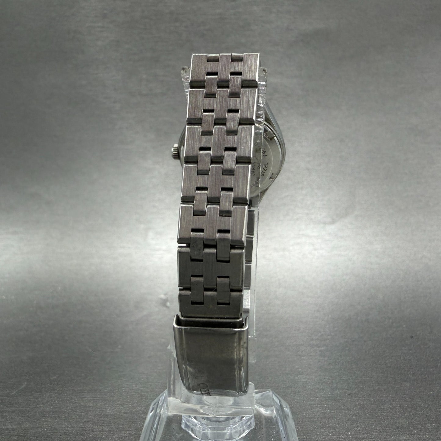 Seiko Watch Women 24mm Green Dial Silver Tone Daydate 7903-0100 New Battery7