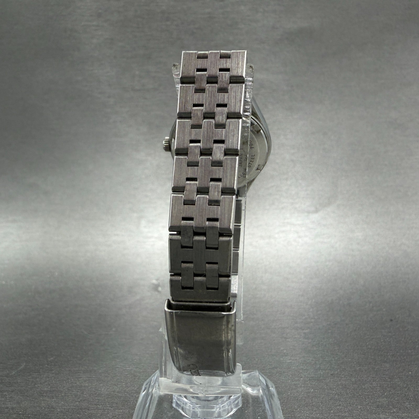 Seiko Watch Women 24mm Green Dial Silver Tone Daydate 7903-0100 New Battery7