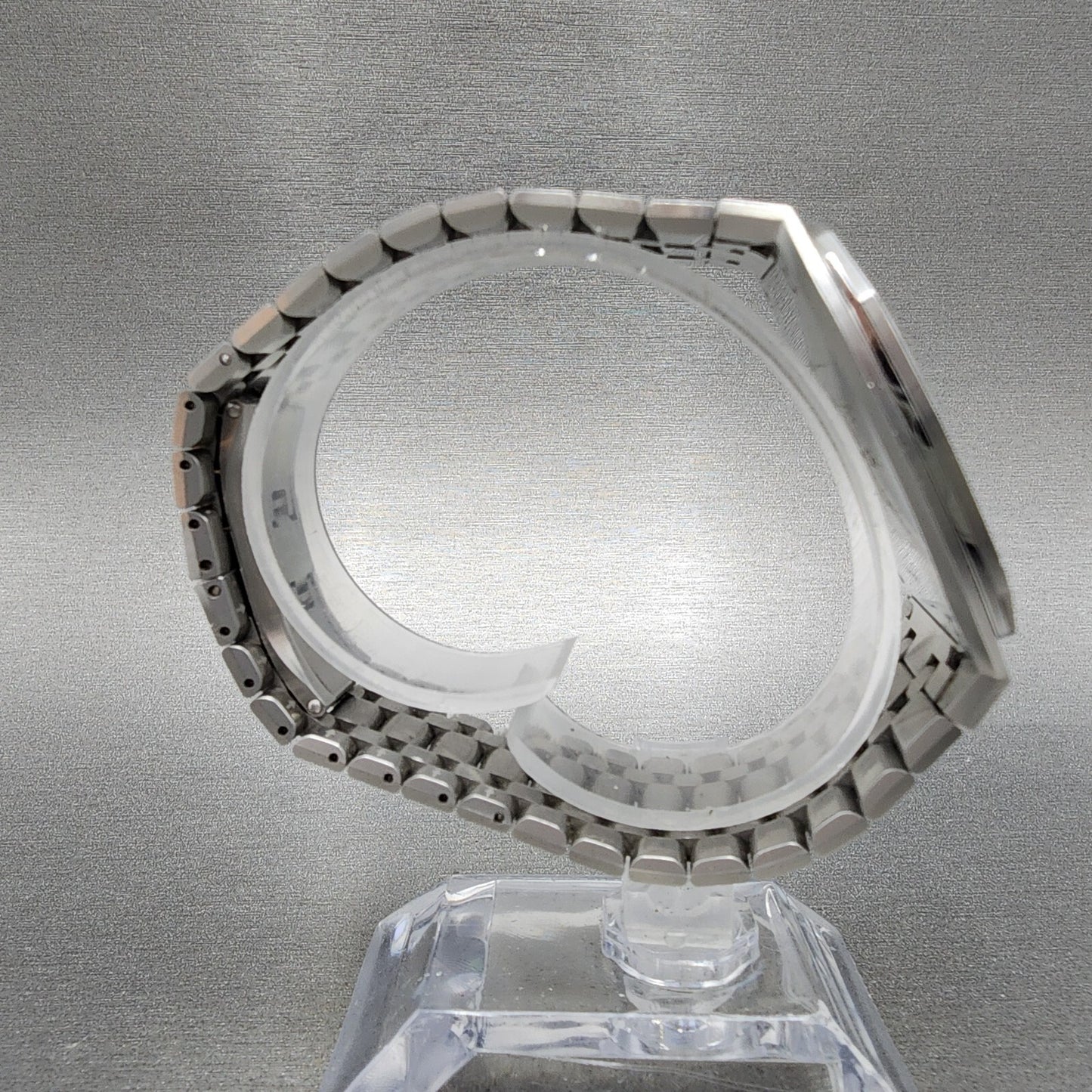 Gucci 25H Watch Men 38mm Silver Dial Silver Tone YA163402 New Battery8