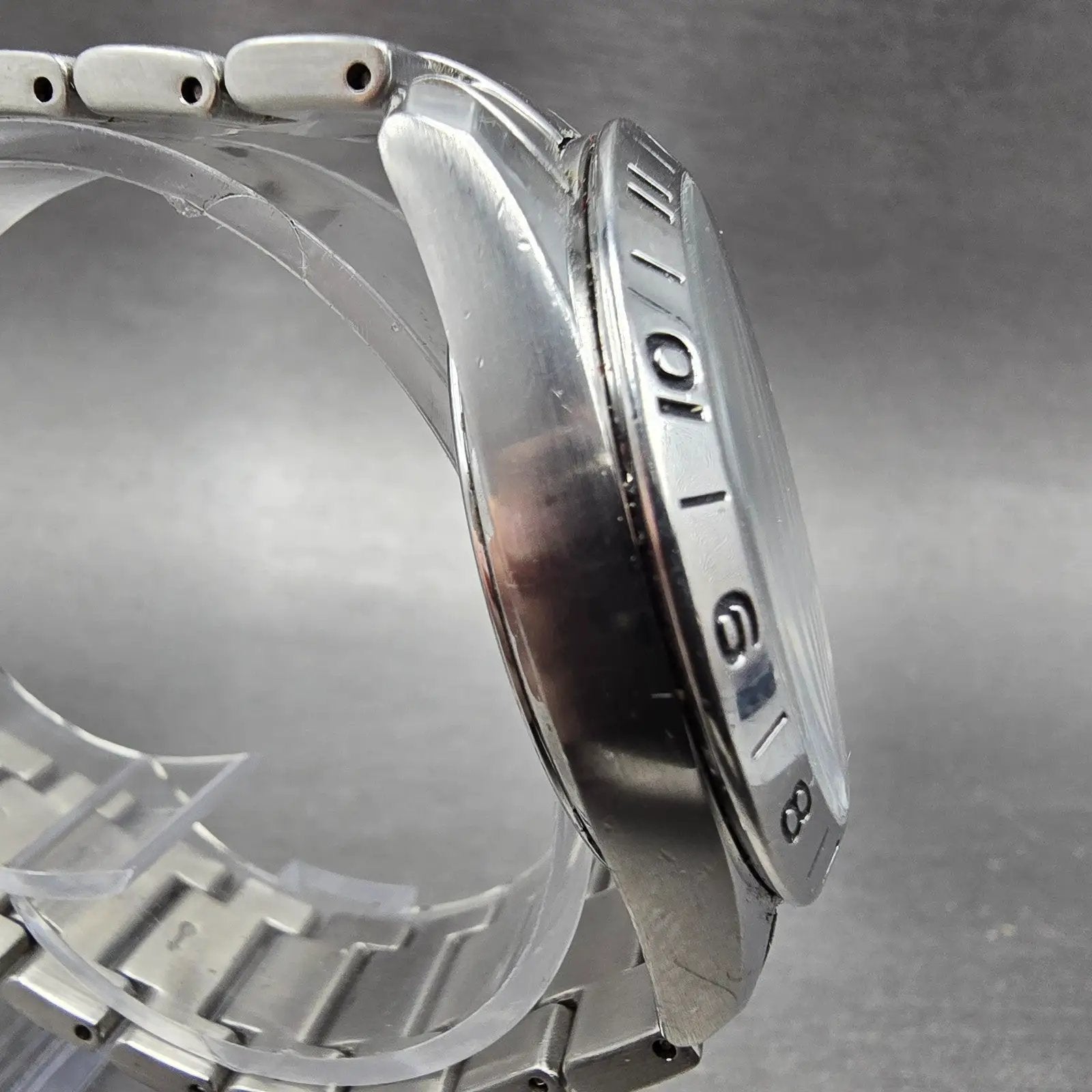 Citizen Eco-Drive Watch Men 38mm White Dial Steel Atomic Date H416-S046998 PARTS3