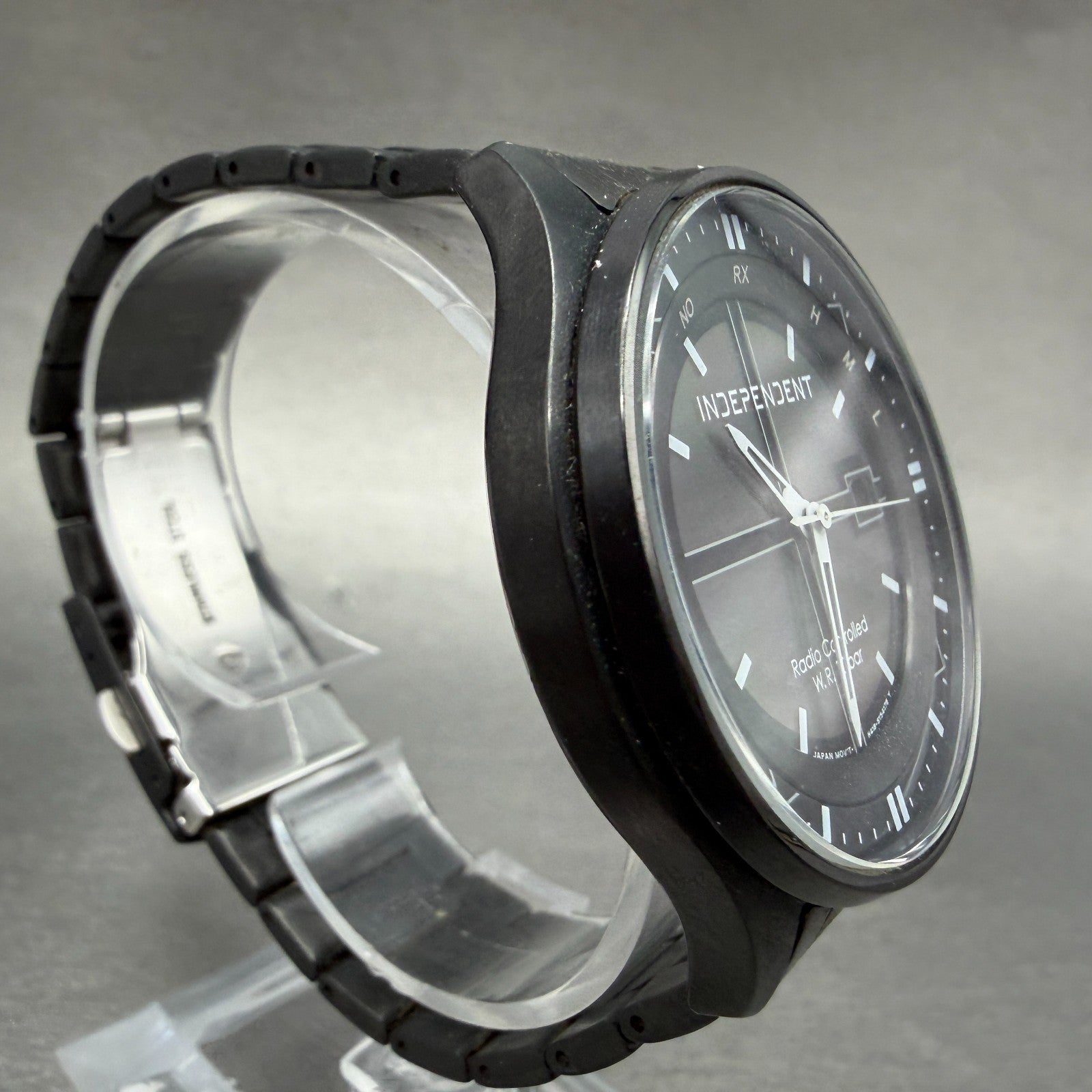 Citizen Independent Radio Controlled Watch Men 42mm Black Dial Black Tone Runs4