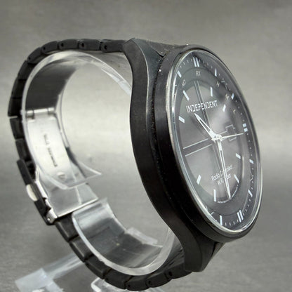 Citizen Independent Radio Controlled Watch Men 42mm Black Dial Black Tone Runs4