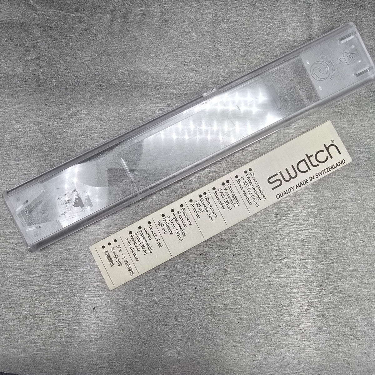 Swatch South Molton Watch Women 25mm Green Dial Green Case LL103 New Battery NOS19