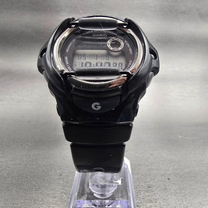 Casio Baby G BG-169R Watch Women 43mm Black Dial Black Tone Chrono Alarm New Bat5