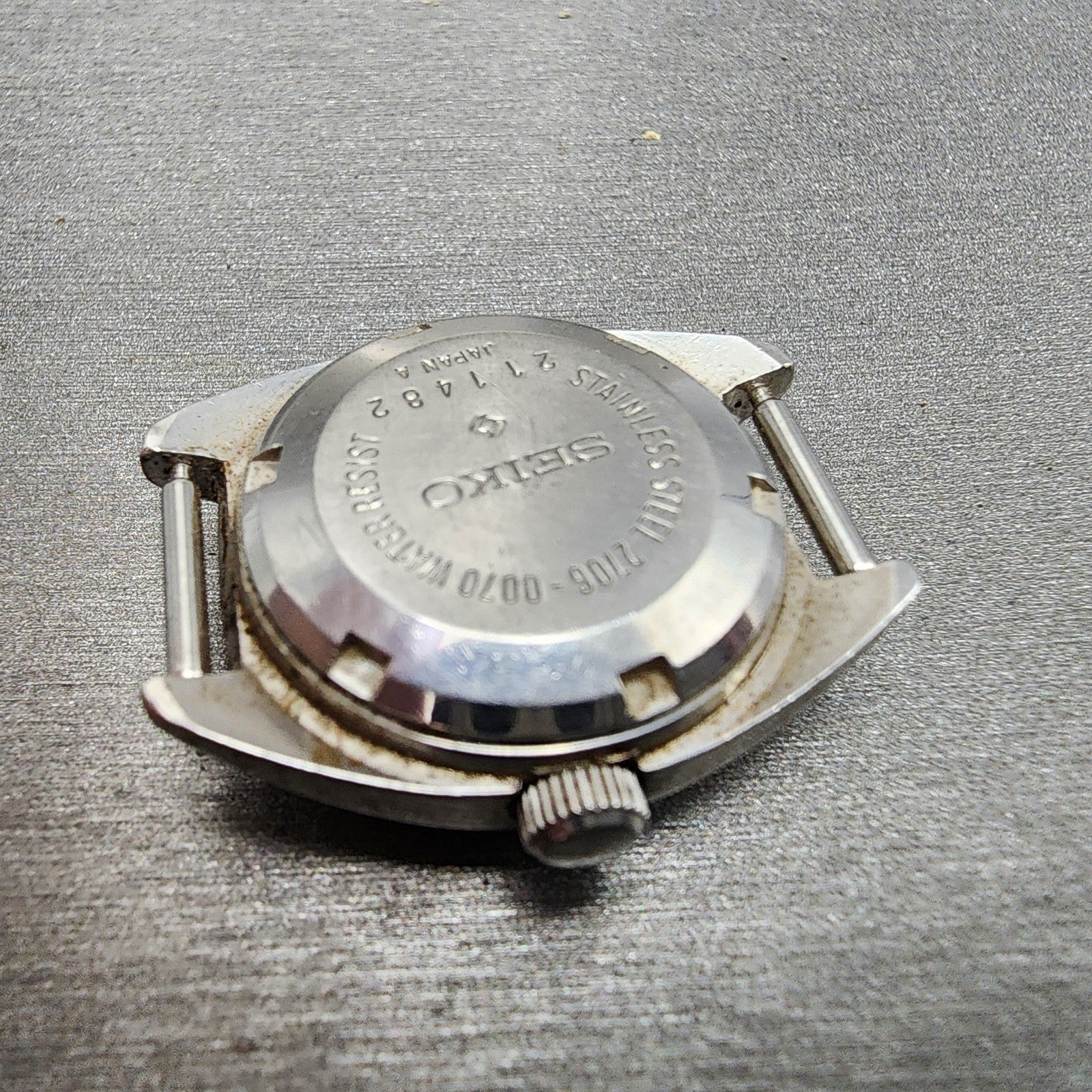 Seiko Automatic Watch Women 24mm Gray Dial Silver Tone Daydate 27060070 PARTS9