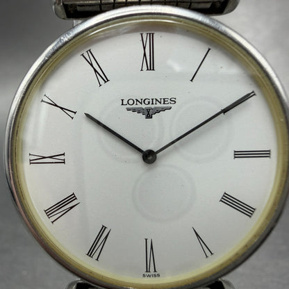 Longines La Grande Classique Watch Men 33m White Dial Steel Round L4.635.4 Works1