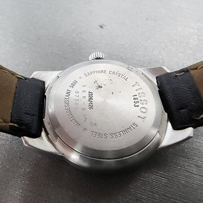 Tissot PR 50 Watch Women 25mm White Dial Silver Tone Date J326/426 New Battery9