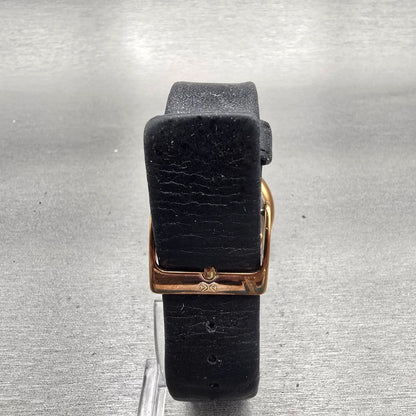 Skagen Leonora Watch Women 34mm Black Dial Gold Tone Round SKW2223 New Battery7