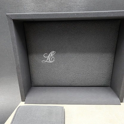 Louis Erard Watch Box Faux Leather Gray & Cream Manual & Warranty Card4