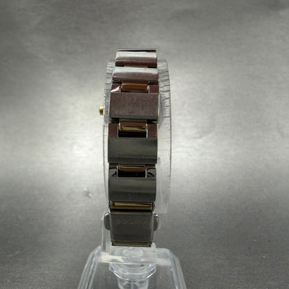Citizen Eco-Drive Wicca Watch Women 24mm Pink Dial Two Tone Round Runs ABC7