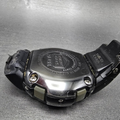 Casio G-Shock GW-1000BDJ Watch Men 46mm Blue Dial Black Solar Alarm Chrono PARTS8