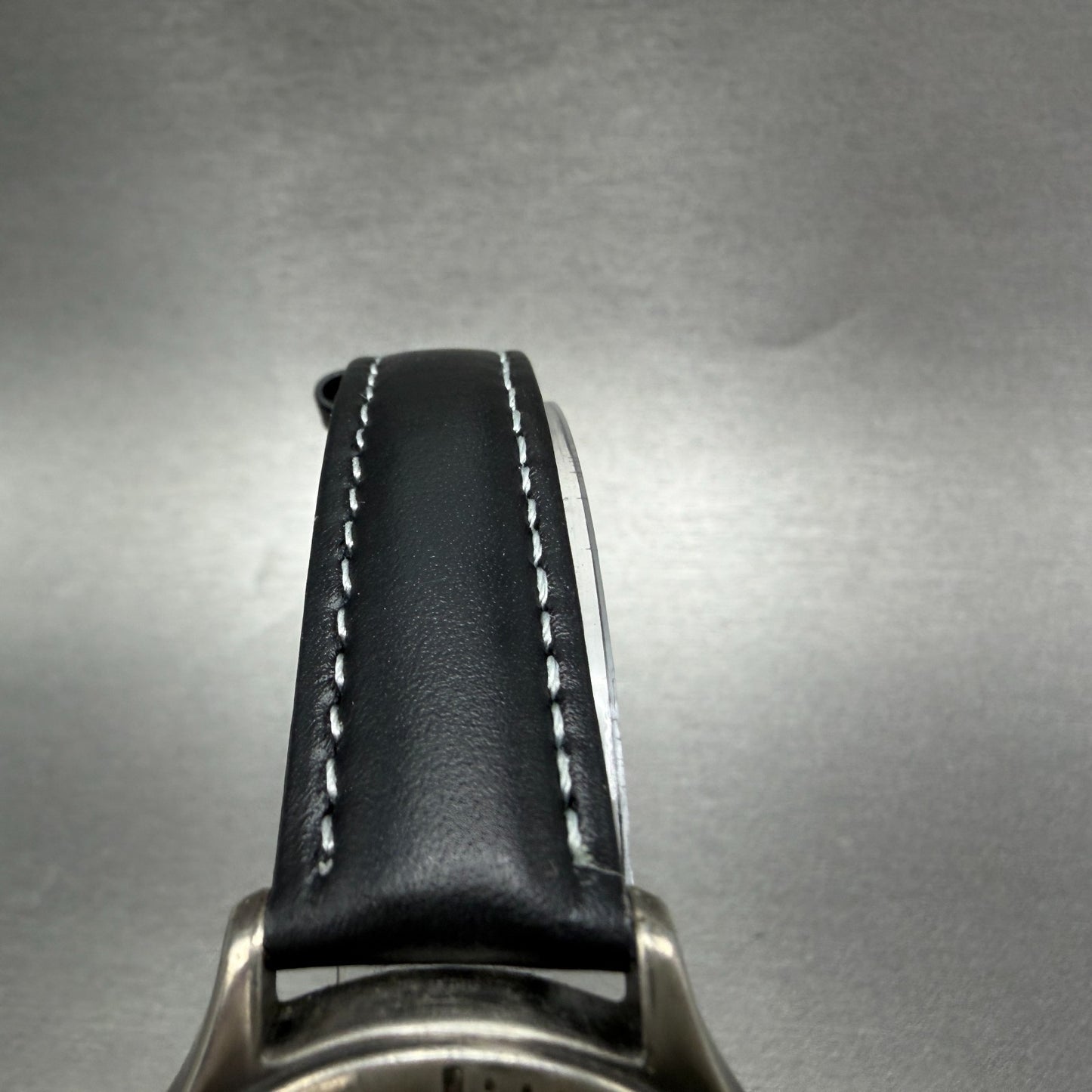 ALBA Field Gear Watch Men 34mm Black Dial Gray Tone Date Round New Battery4
