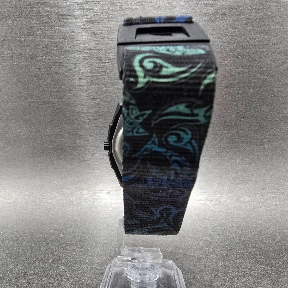 Freestyle Shark Watch Men 38mm Blue Dial Black Shark week Tribal Octagon NewBatt7