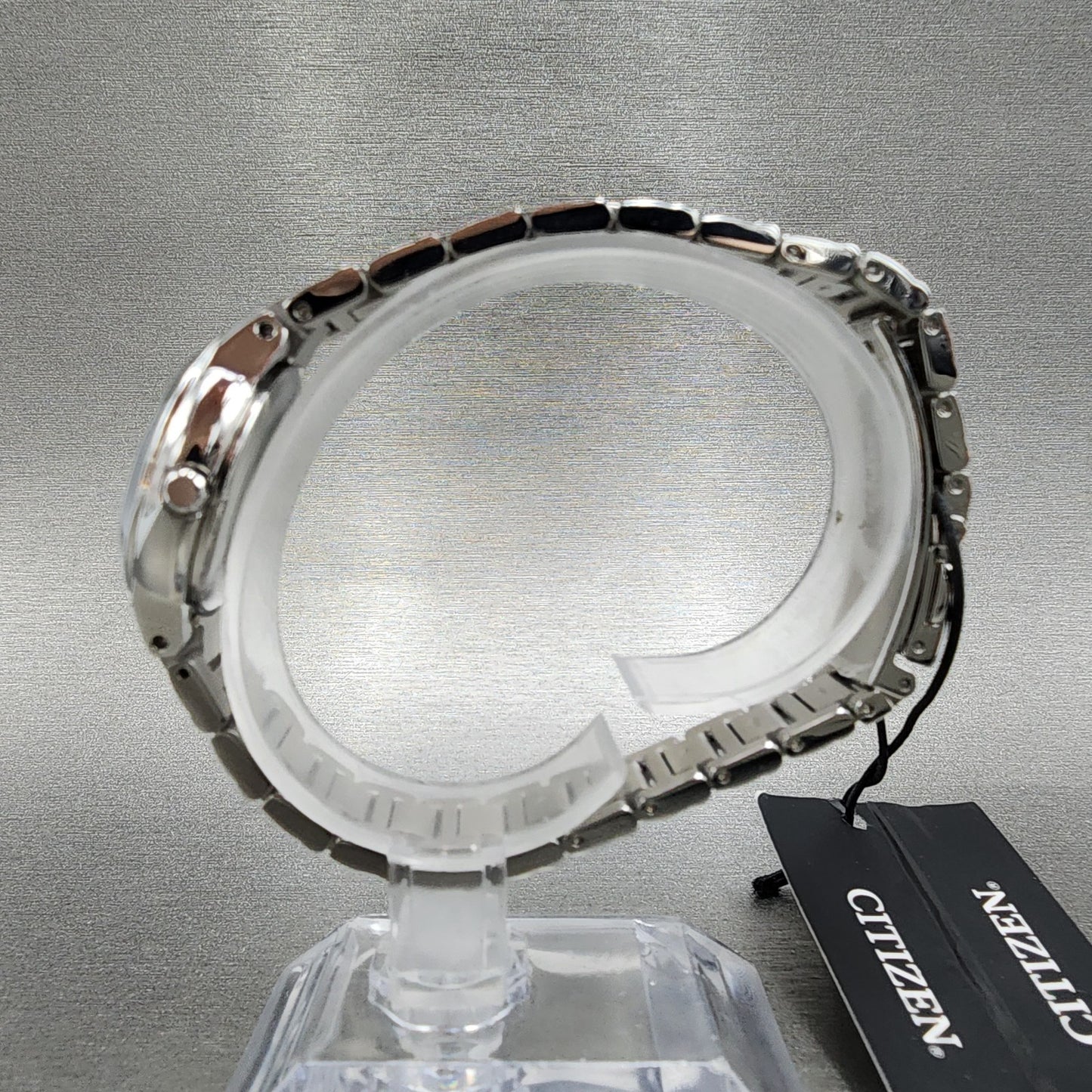 Citizen EcoDrive Chandler Watch Women 26mm MOP Dial Steel Date Round Works6