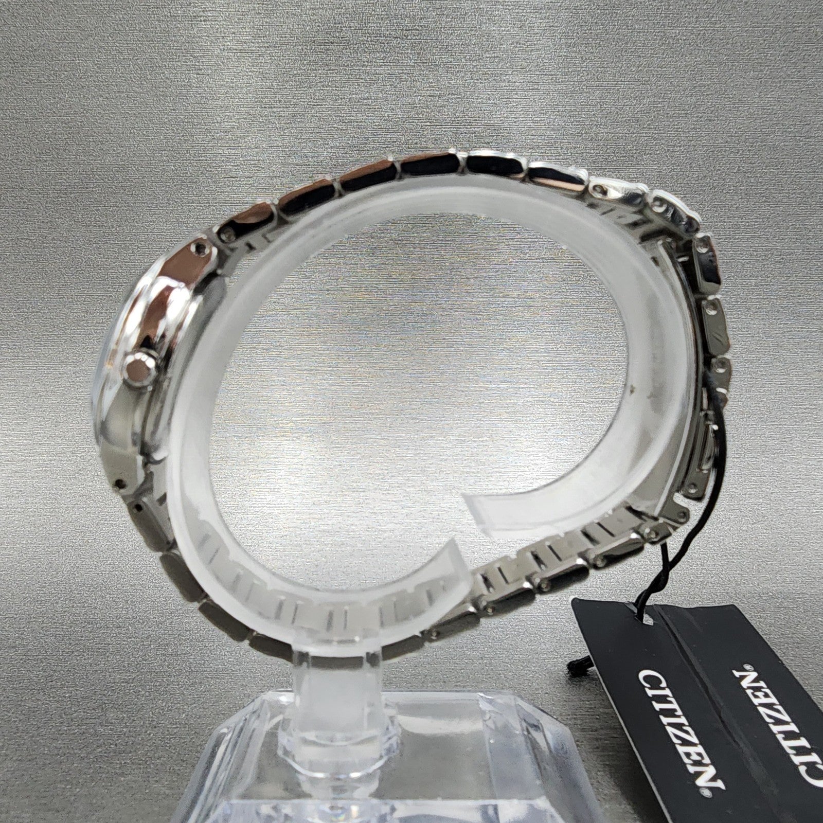 Citizen EcoDrive Chandler Watch Women 26mm MOP Dial Steel Date Round Works6