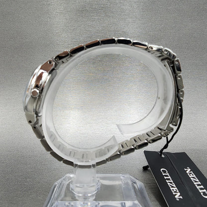 Citizen EcoDrive Chandler Watch Women 26mm MOP Dial Steel Date Round Works6