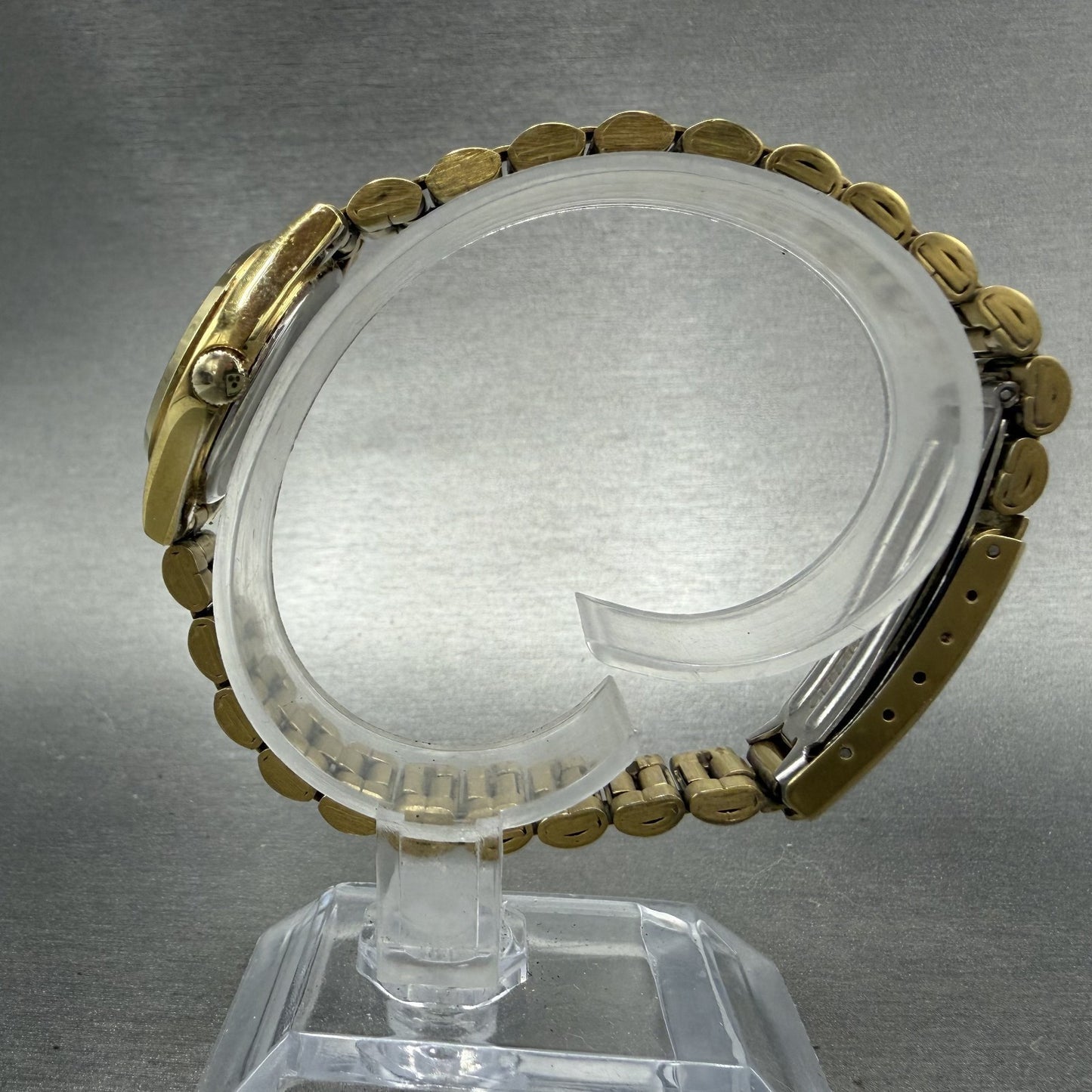 Citizen Railroad Approved Watch Women 25mm White Dial Gold Tone Daydate New Batt6