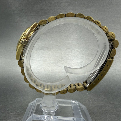 Citizen Railroad Approved Watch Women 25mm White Dial Gold Tone Daydate New Batt6