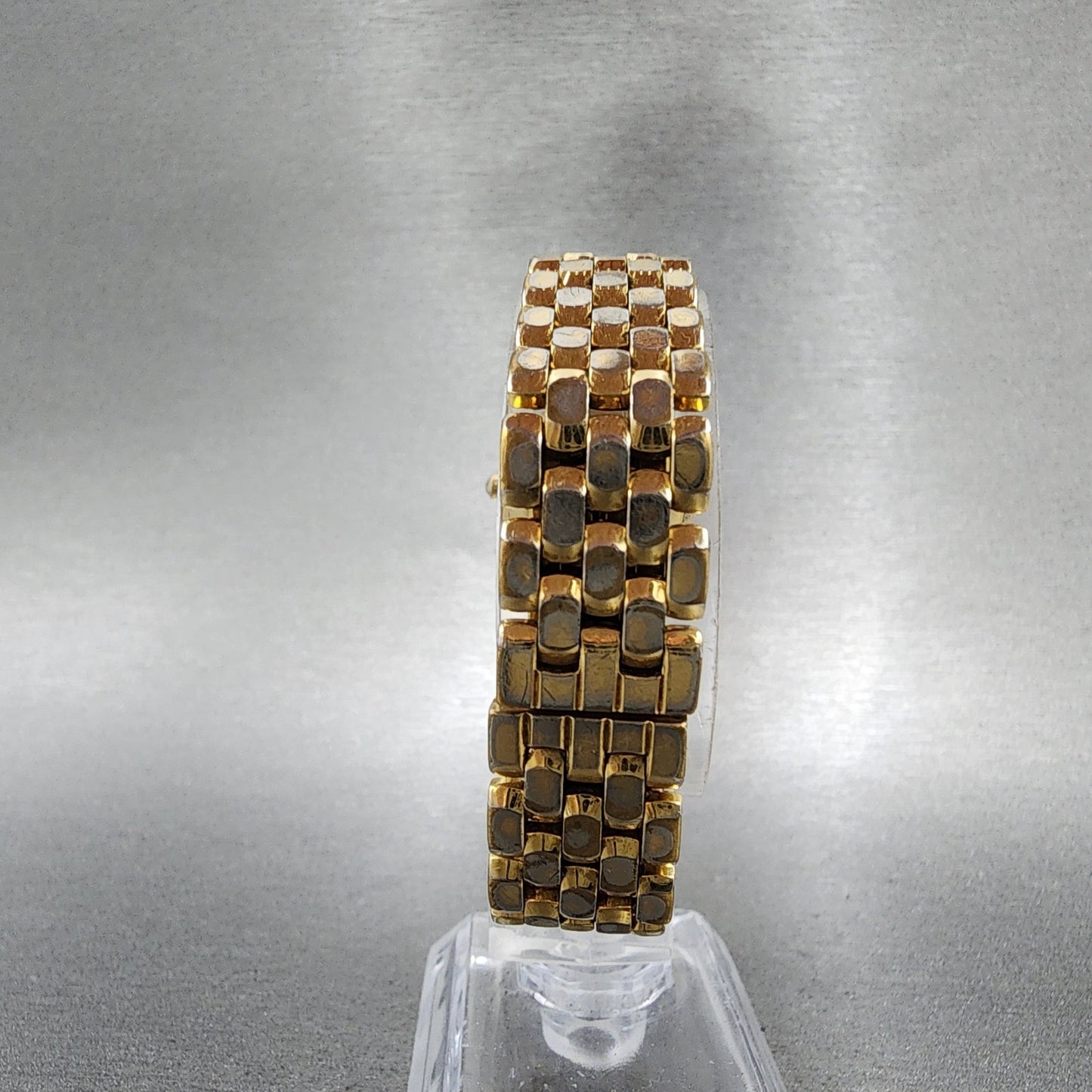 Raymond Weil Watch Women 24mm Black Dial Gold Plated Diamonds 9937 New Battery7
