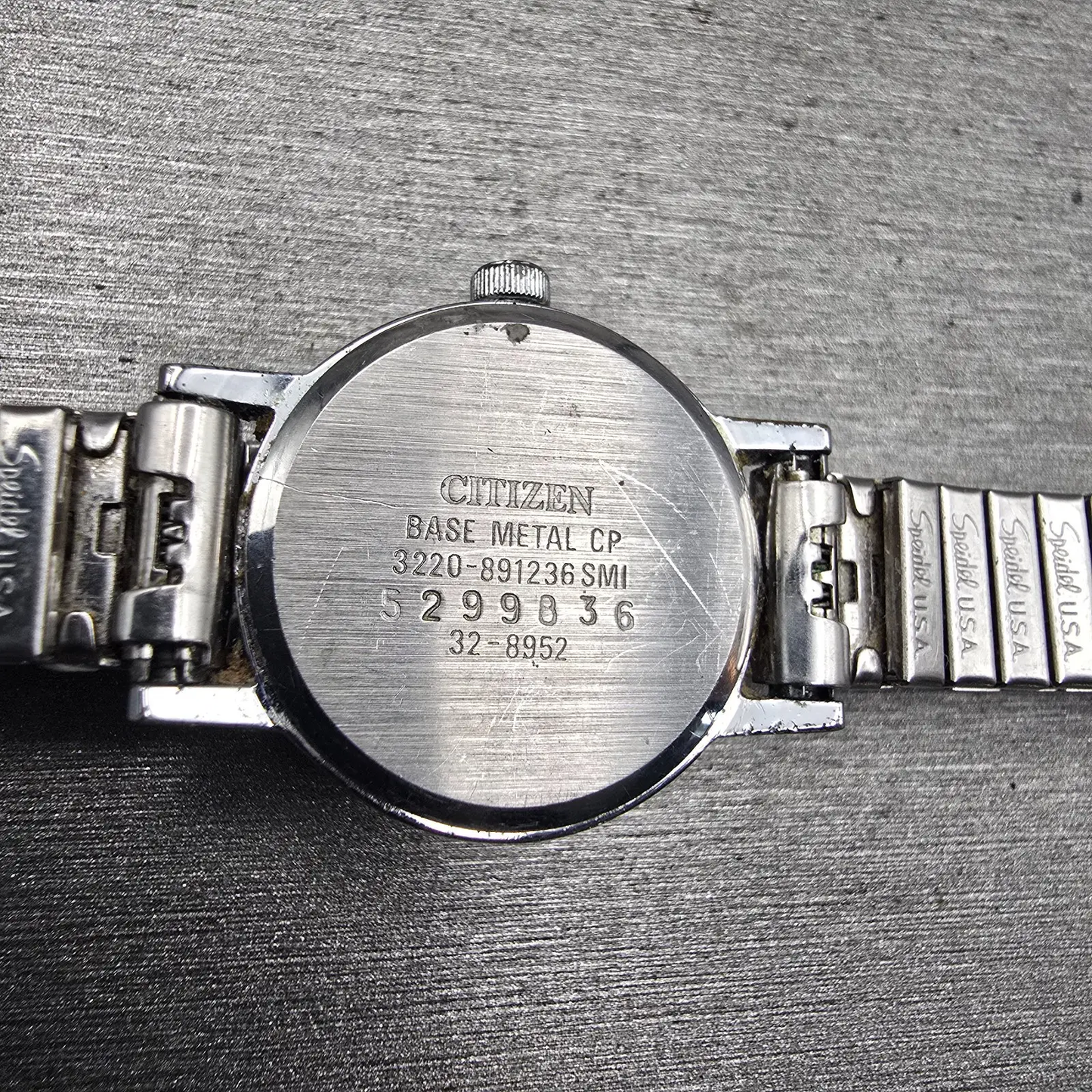 Citizen CQ Watch Women 21mm Silver Dial Silver Tone Round 3220-891236 New Batt10
