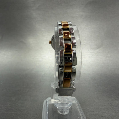 Seiko Michel Klein Watch Women 20mm White Dial Two Tone Round 1N01-K970 New Batt7