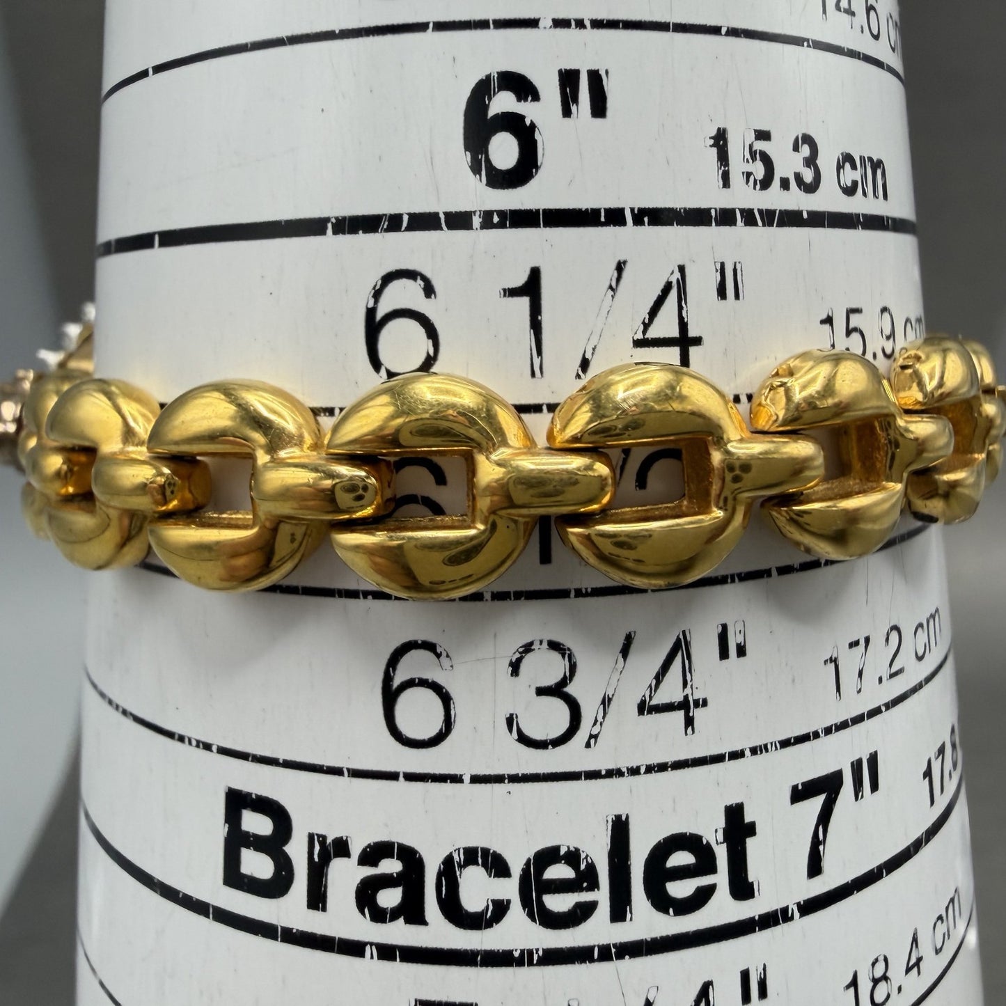 Gruen Watch Women 18mm White Dial Gold Tone Oval Pink Gem Stones New Battery10