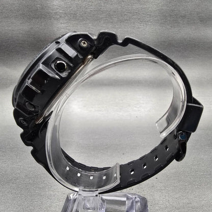 Casio G-Shock DW-6900BB Watch Men 50mm Black Dial Black Chrono Alarm New Battery6