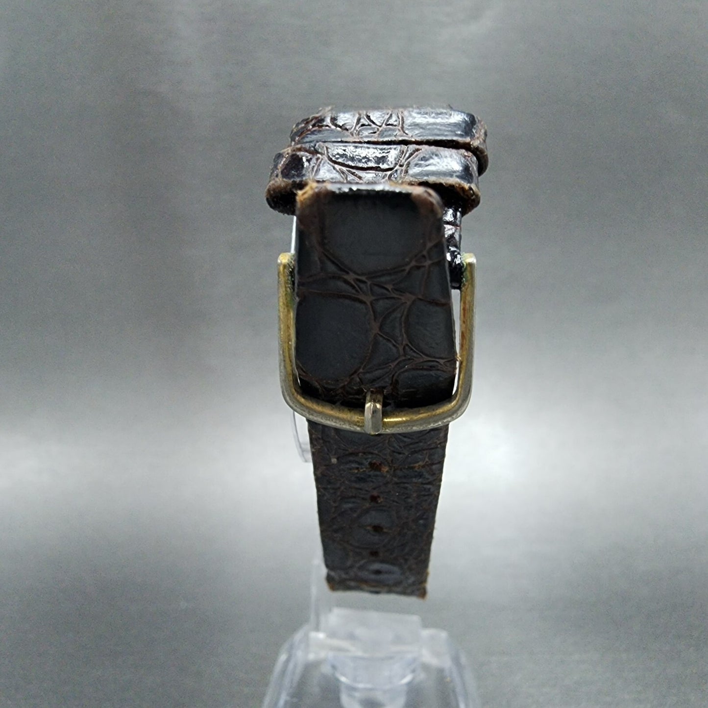 Seiko Tank Watch Women 19mm Gold Dial Gold Tone Rectangle 2C205820 New Battery7
