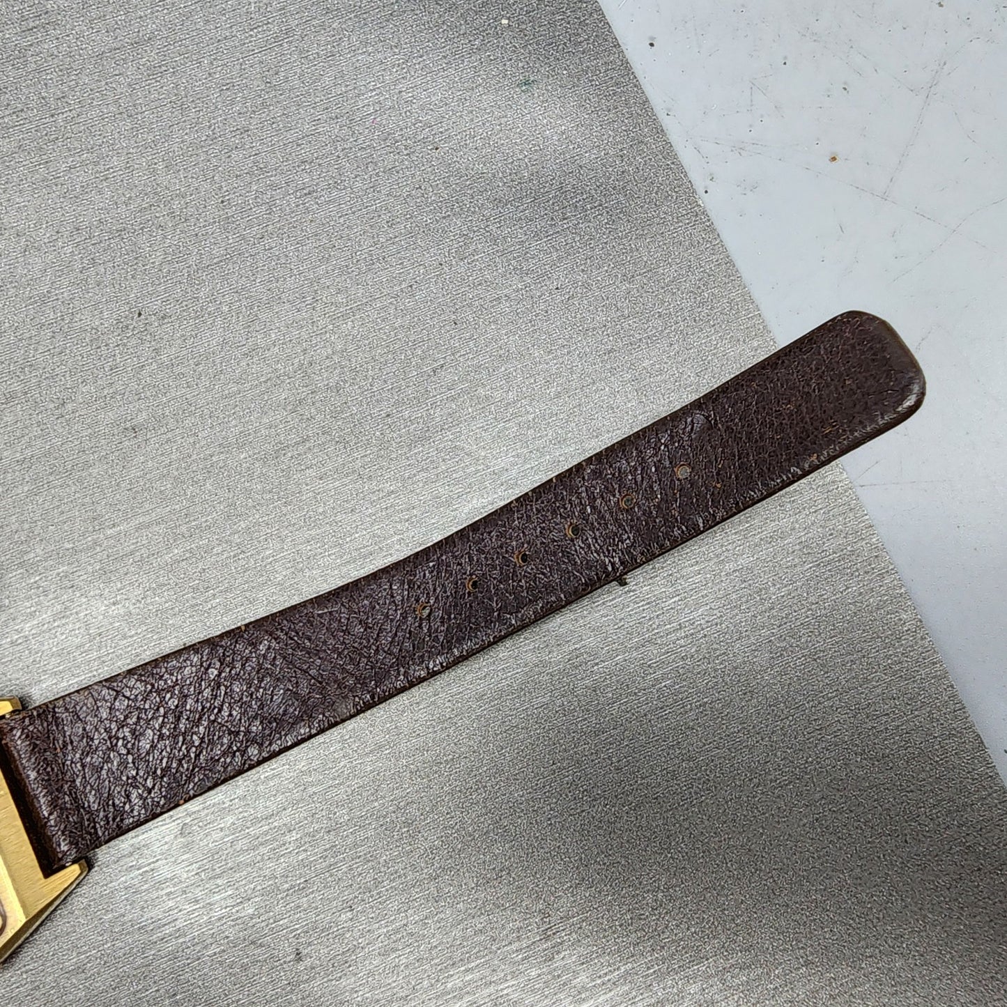 Seiko Digital Watch Men Gold Tone SAMPLE A2575009 NO MOVEMENT PARTS8