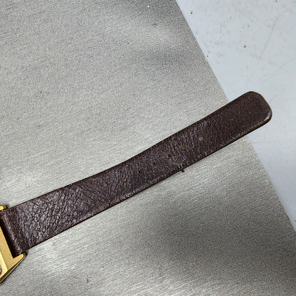 Seiko Digital Watch Men Gold Tone SAMPLE A2575009 NO MOVEMENT PARTS8