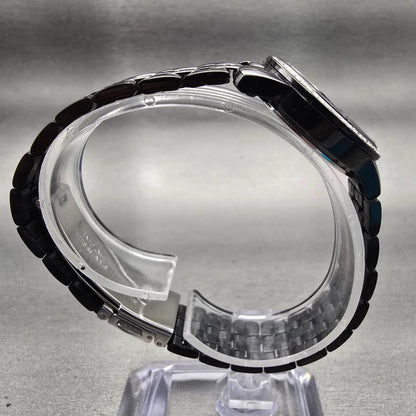 Citizen Watch Women 26mm Black Dial Black & Silver Tone Date G011-S106851 NewBat8