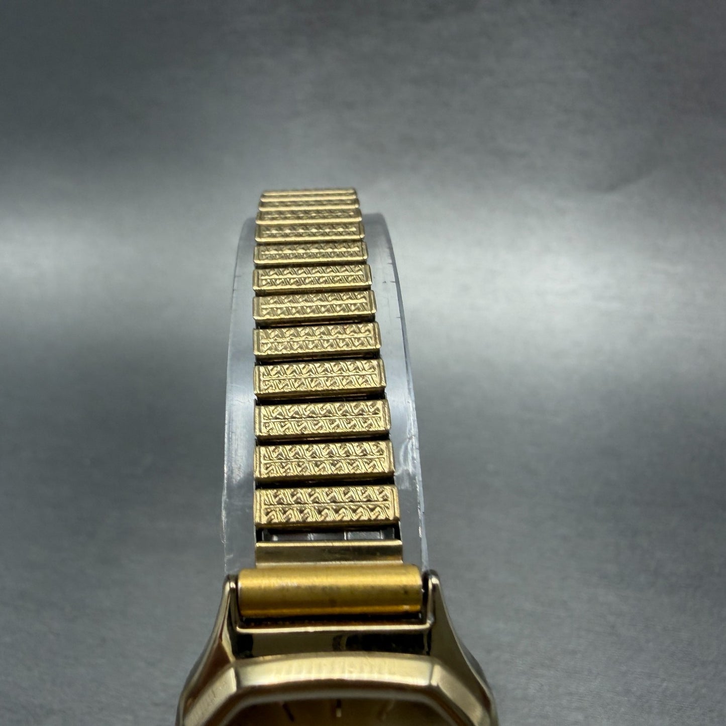Casio Watch Women 22mm Gold Dial Gold Tone Octagon LQ-312G New Battery4