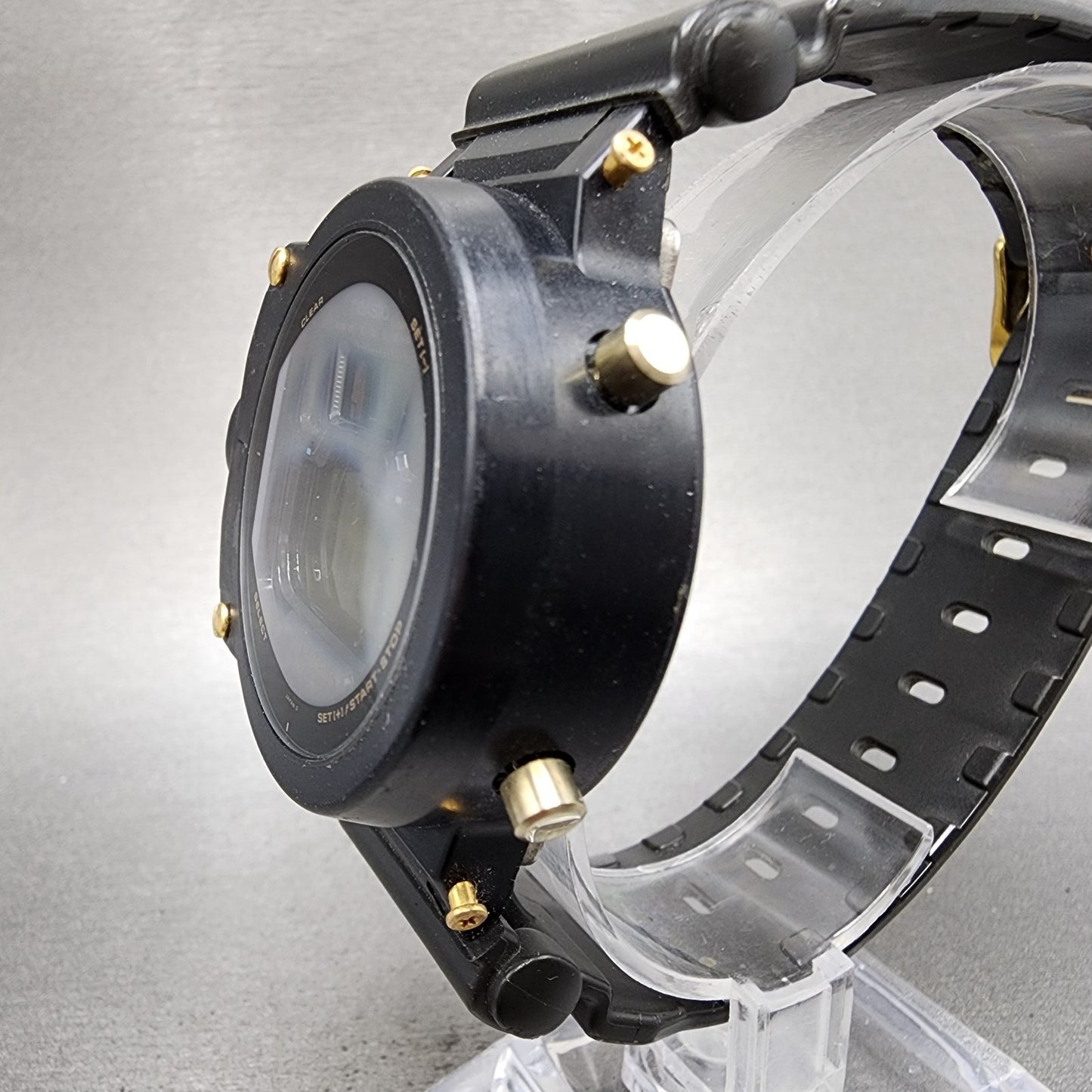 Casio GShock DW6700 Watch Men 46mm Digital Black Tone Alarm Chrono New Battery2