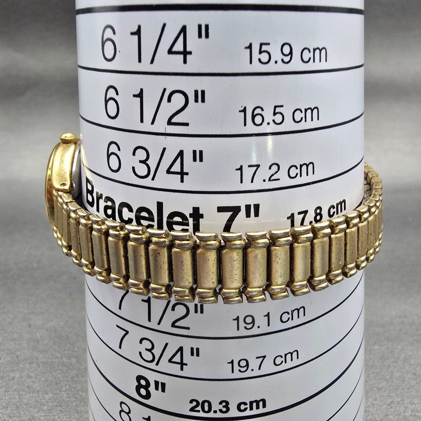 Seiko Watch Women 20mm Gold Dial Gold Tone Round 1N01-0E19 New Battery Vintage9