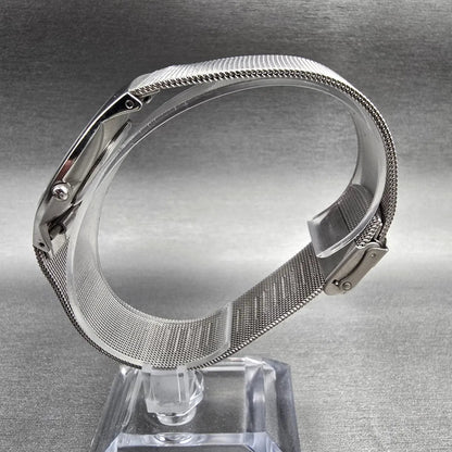 Skagen Watch Men 34mm Black Dial Silver Tone Eldorado Round 233LSSB New Battery6