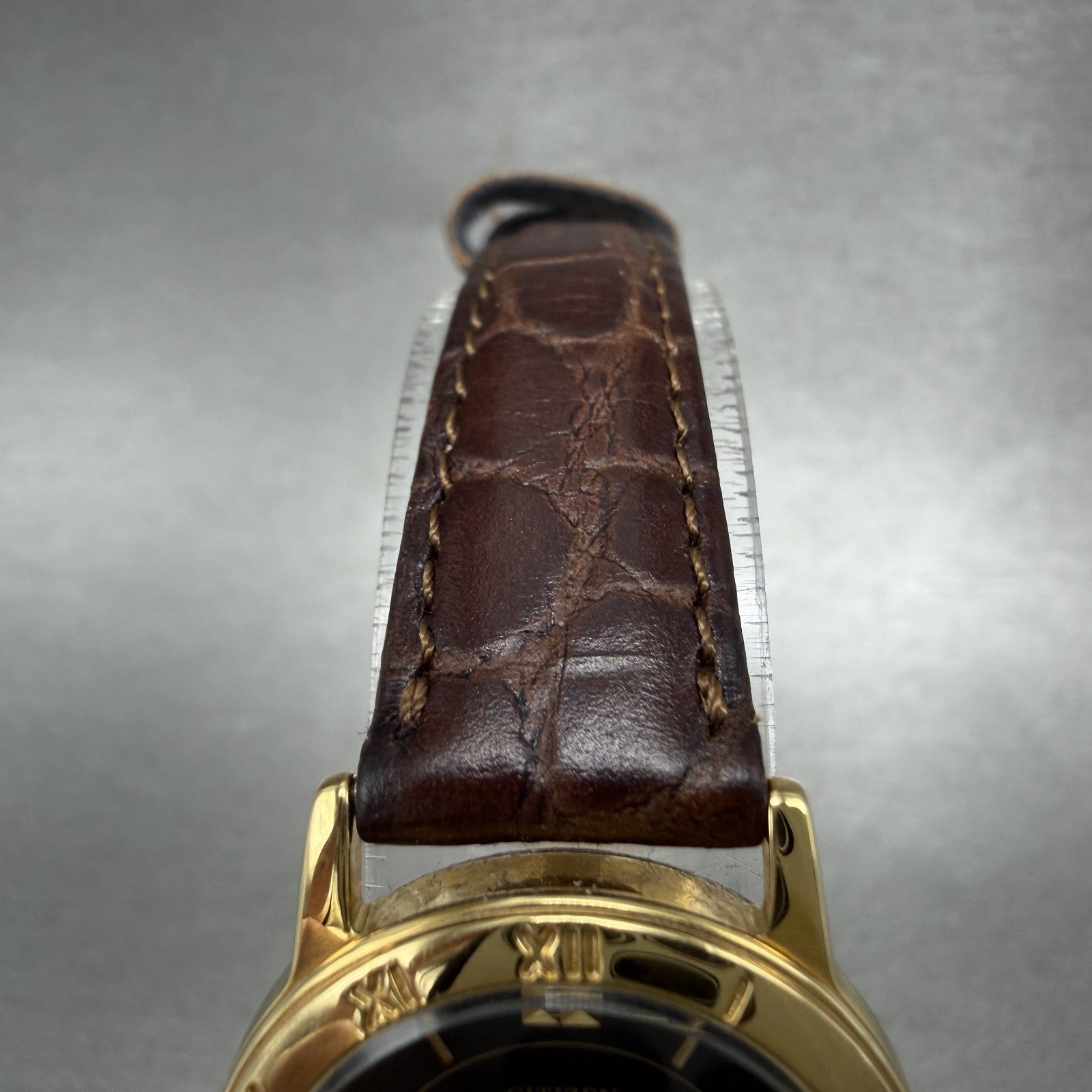 Citizen Watch Women 24mm Black Dial Gold Tone Date 1012-K13131 New Battery4
