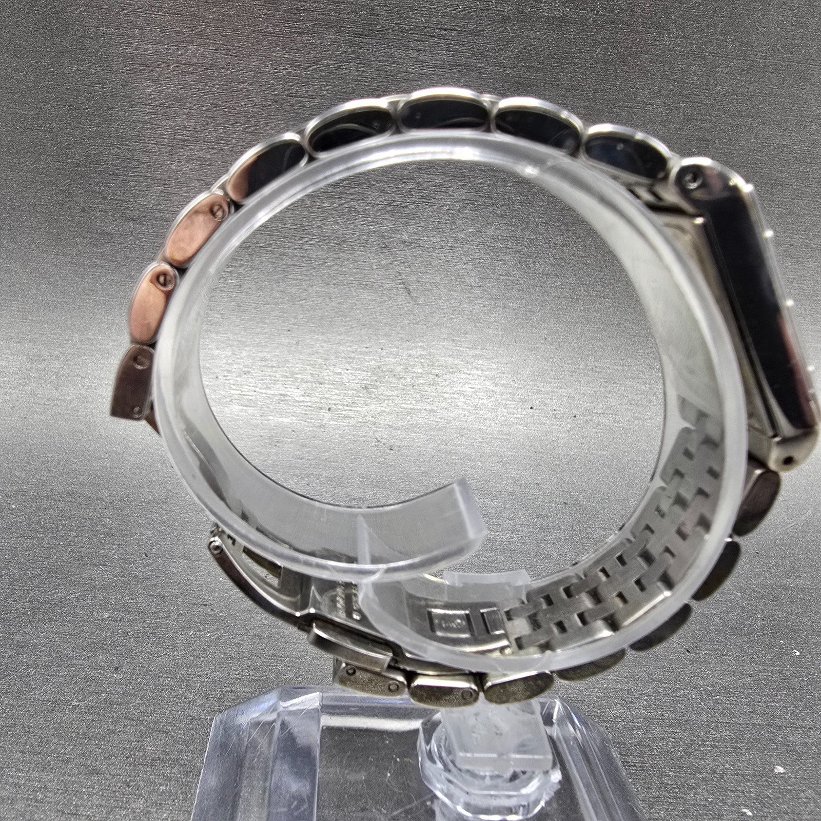 Raymond Weil Tango Watch 19mm MOP Dial Silver Tone Rectangle 5971 New Battery FG8