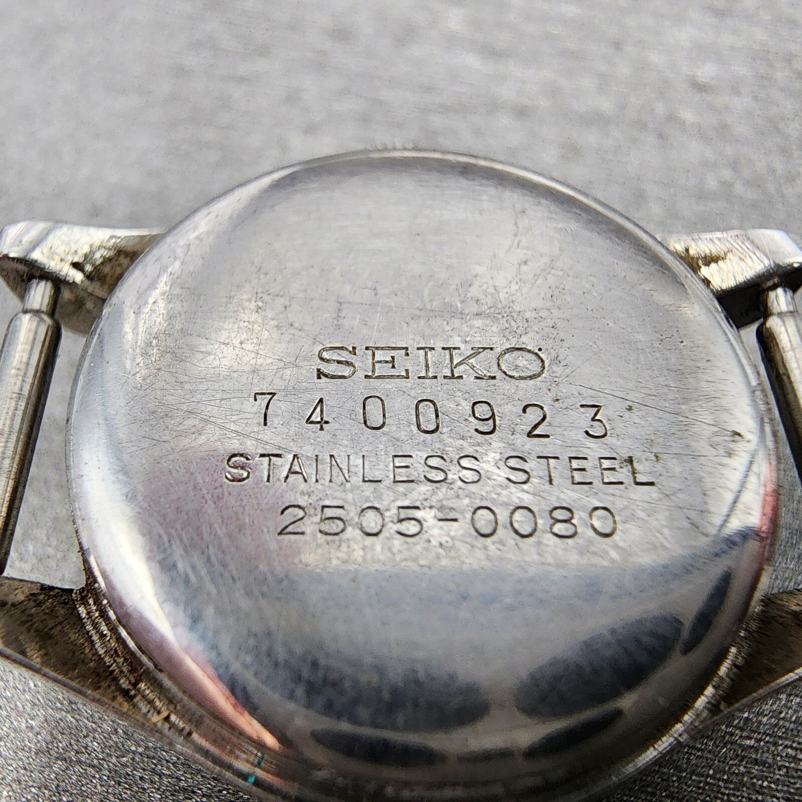 Seiko Seikomatic Lady Watch Women 22mm Silver Dial Steel Date Round Runs6