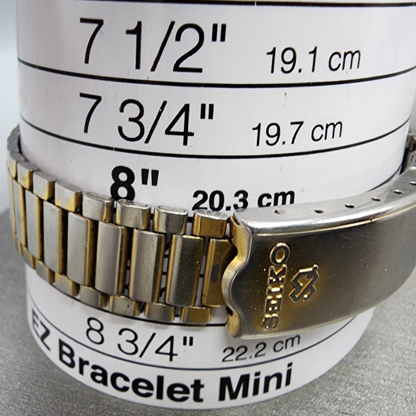 Seiko Analog Digital Watch men 33mm Gold Dial Gold Tone H448-5009 PARTS