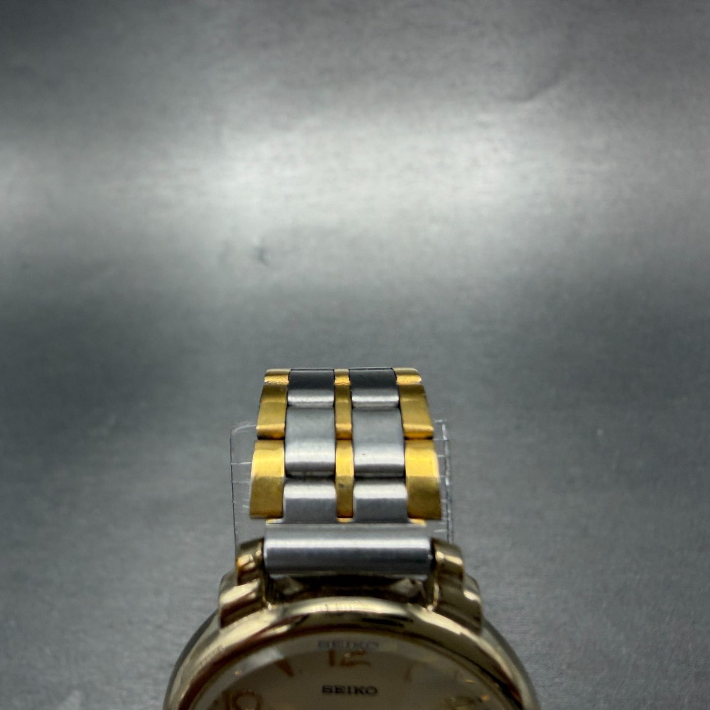 Seiko Watch Women 26mm Champagne Dial Two Tone Round 7321-035A New Battery4