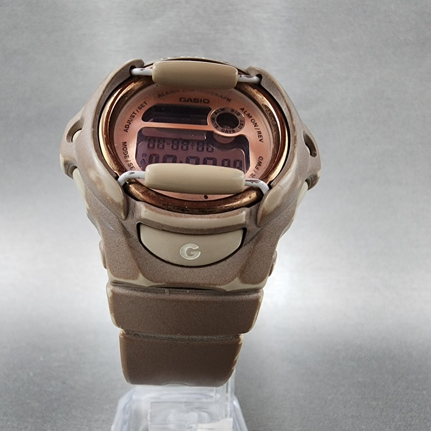 Casio BabyG Watch Women Pink Digital Alarm Chronograph BG169G New Battery5