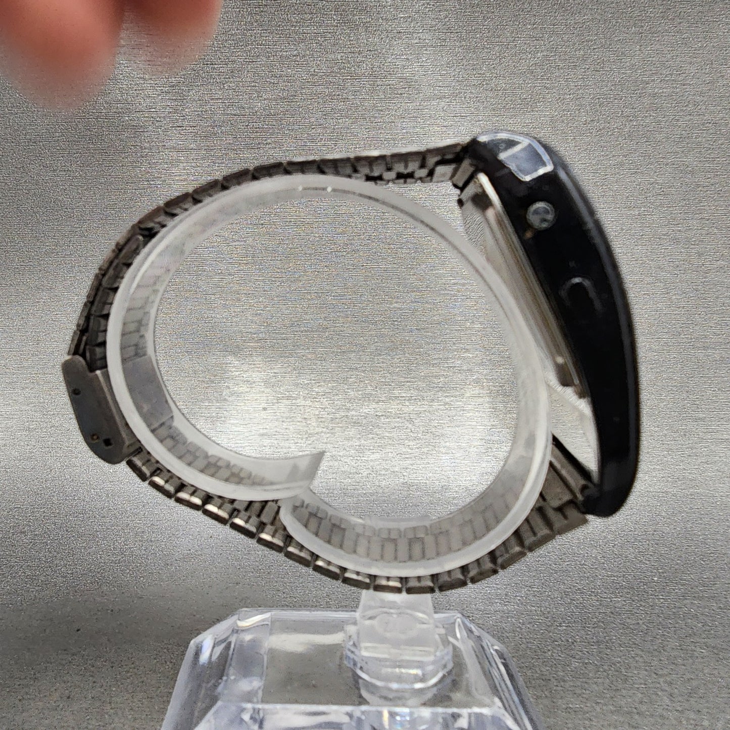 Casio Calculator Watch Men 33mm Digital Black Tone Alarm Chrono DBC62  New Batt8