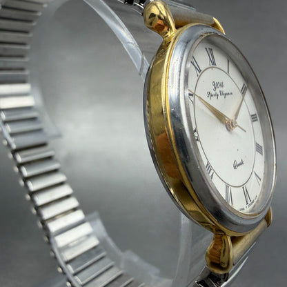 Orient You Watch Women 30mm White Dial Two Tone Round C75252-00 New Battery3