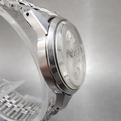 Seiko Chorus Watch Women 26mm Silver Dial Silver Tone Date 21180230 Manual Runs3
