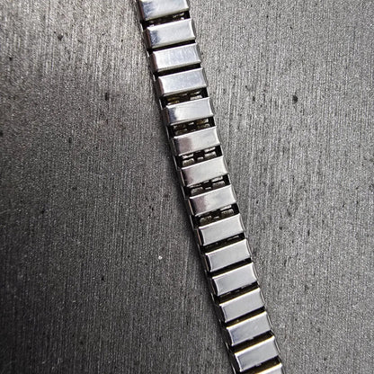 Navajo Sterling Silver Watch Band Tips 9mm Mother Of Pearl Leaf Design Vintage9