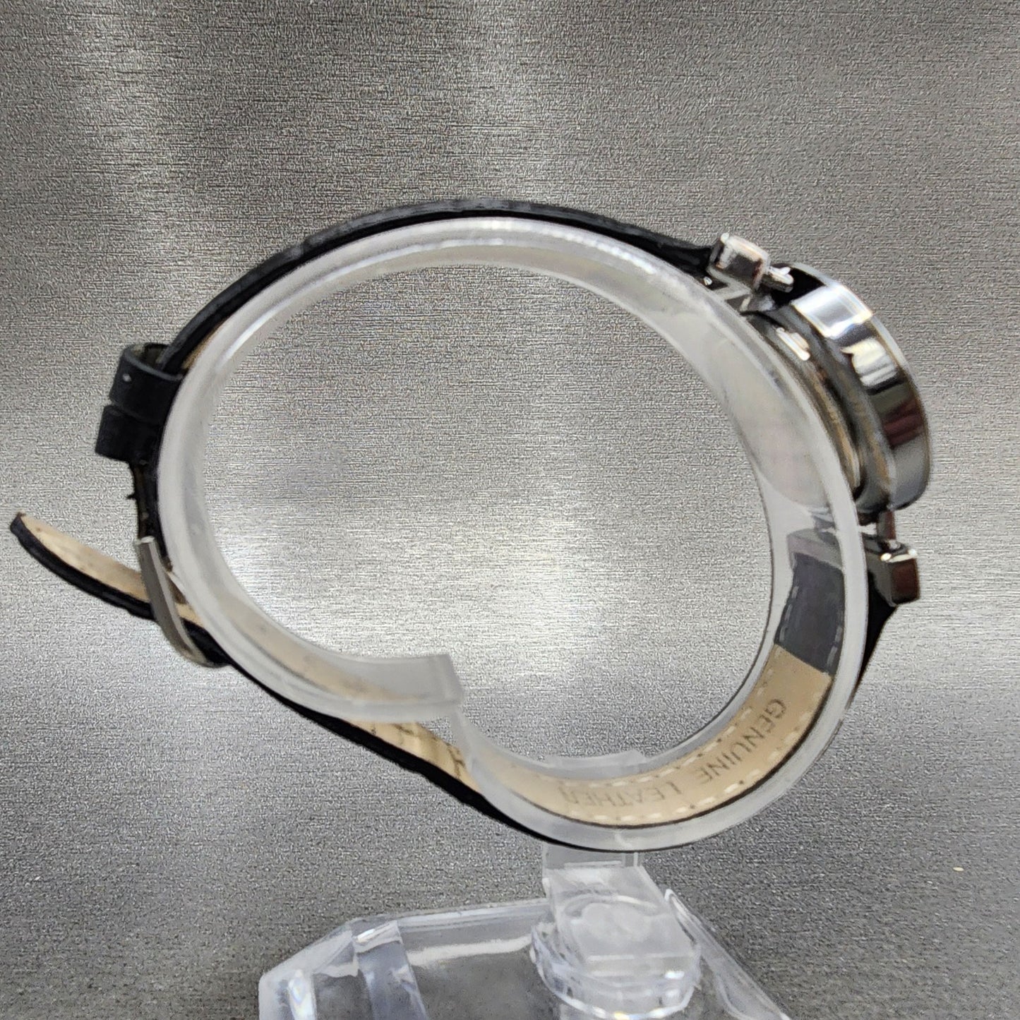 Georges Memmi Watch Women MOP Dial Silver Tone Round Swap Bezel New Battery10