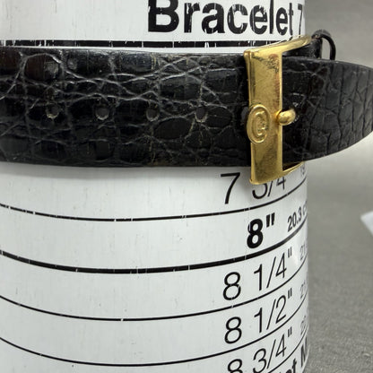 Concord Delirium Tank Watch Men 25mm Gold Dial Steel Rectangle 15-20-617 New Bat10