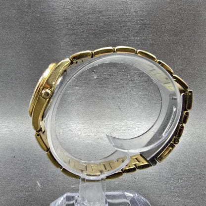 Citizen Eco-Drive Watch Women 26mm MOP Dial Gold Tone Date E013-S076404 Runs6
