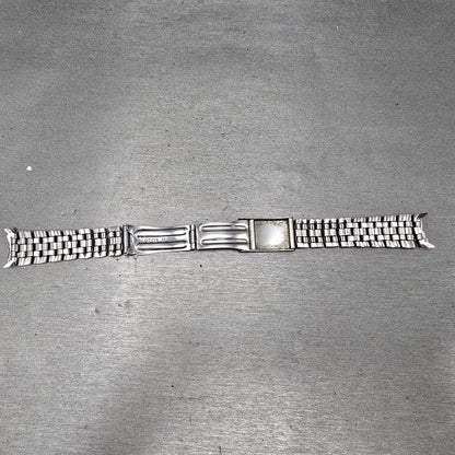 Citizen Bracelet 18mm Stainless Steel Two Tone Tri Folding Clasp VTG READ!!!!!!!10