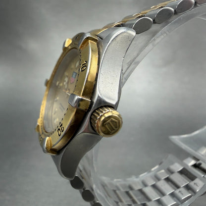 Tag Heuer Professional Dive Watch Women 27mm Gold Dial Two Tone Date New Battery2